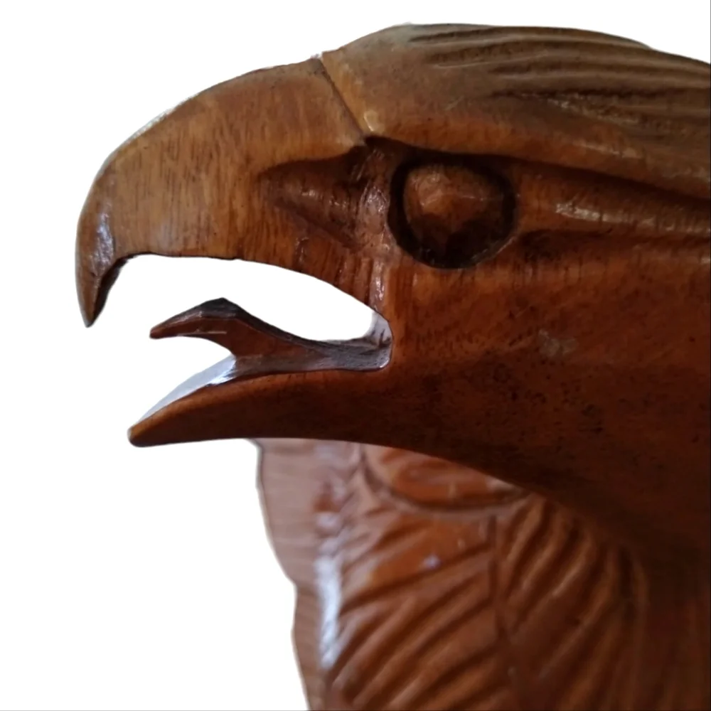 Bird Sculpture Wood Carving
